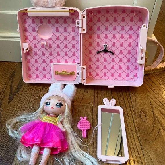 Pink Bunny Na Na Na Surprise Backpack Bedroom Black Toys Na Na Na